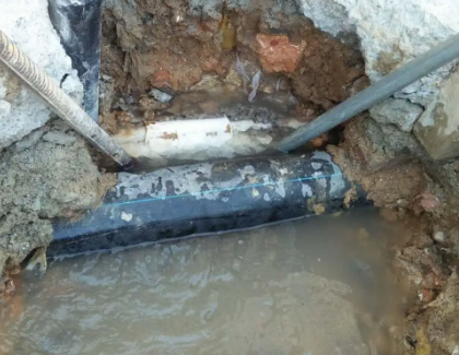 解放测漏水之水管漏水